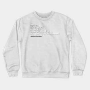 SpongeBob SquarePants Quotes Crewneck Sweatshirt